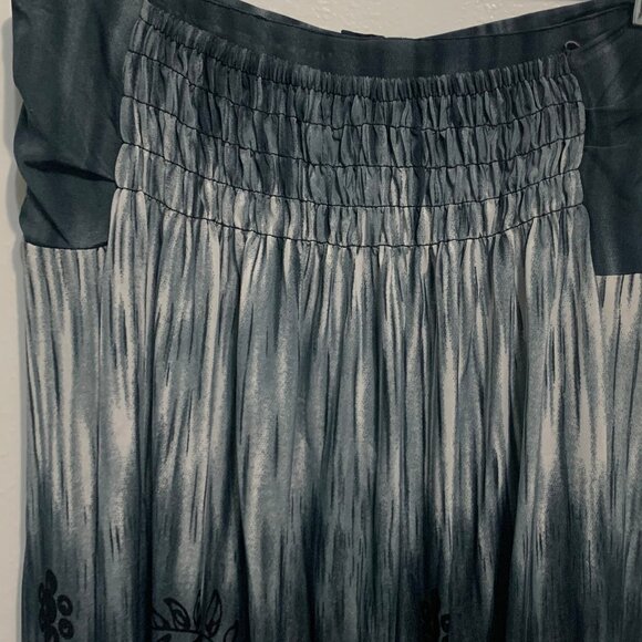 Women's XXL Beach Bathing Suit Cover Up Grey and Black - Picture 2 of 8